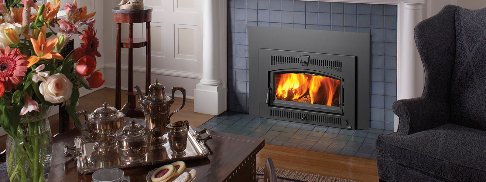 Medium Flush Wood NexGen-Hybrid™ Arch | Steel Wood Fireplace Inserts ...